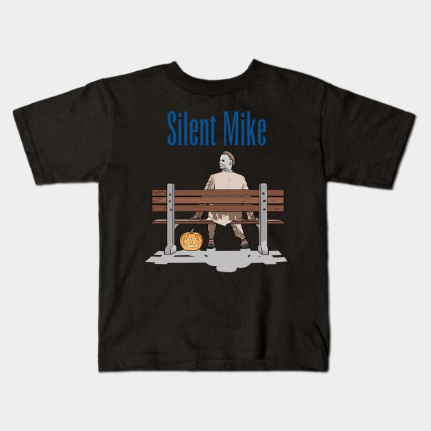 Silent Mike Kids T-Shirt by Frajtgorski